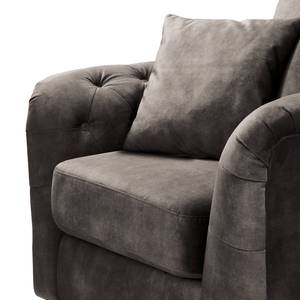 Fauteuil Lovis Velours Tomi: Donkergrijs