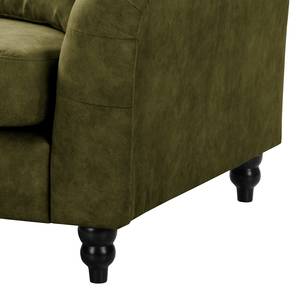 Fauteuil Lovis Microvezel Rica: Antiek groen