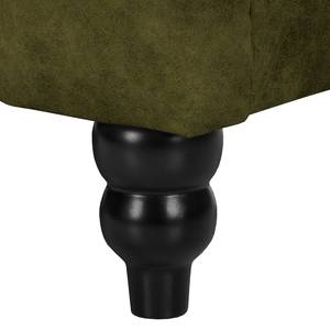 Fauteuil Lovis Microvezel Rica: Antiek groen