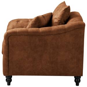 Fauteuil Lovis Microfibre Rica: Cognac