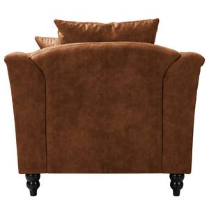 Fauteuil Lovis Microfibre Rica: Cognac