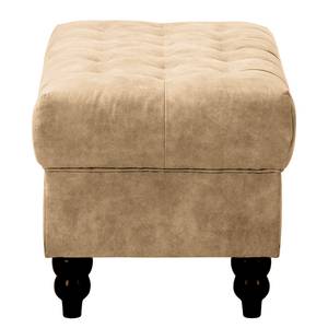 Repose-pieds Lovis Microfibre Rica: Beige