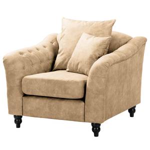 Fauteuil Lovis Microfibre Rica: Beige