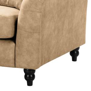 Fauteuil Lovis Microfibre Rica: Beige