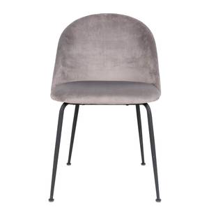 Chaises capitonnées Maxou II (lot de 2) Gris