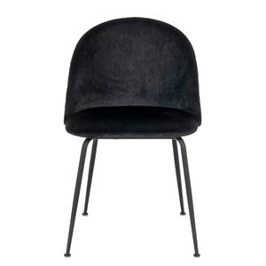 Chaises capitonnées Maxou II (lot de 2) Noir