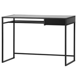 Schreibtisch Terra Stahl - Schwarz