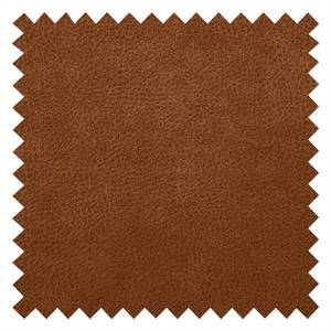 Pouf repose-pieds Croom II Microfibre Zaira: Cognac