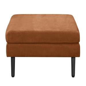 Gestoffeerde hocker Croom II Microvezel Zaira: Cognac