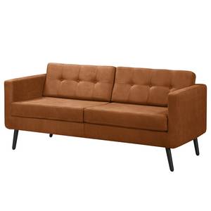 Sofa Croom I (3-Sitzer) Microfaser Zaira: Cognac