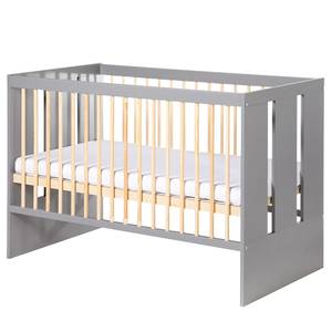 Lit bébé Pauline I Gris - Sans matelas