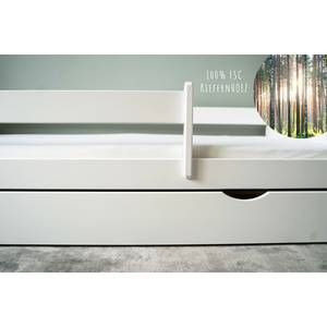 Lit enfant Niklas Blanc - Matelas de mousse froide