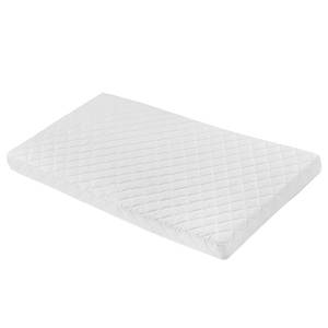 Eenpersoonsbed Emma (incl. matras) Roze - Wit - Plaatmateriaal - Plastic - 164 x 85 x 70 cm