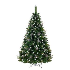 Sapin de Noël artificiel Emmy Polyéthylène - Vert - ∅ 108 cm - Hauteur : 150 cm