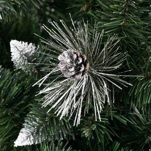 Künstlicher Weihnachtsbaum Emmy Polyethylen - Grün - ∅ 116 cm - Höhe: 180 cm