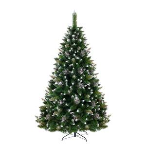 Künstlicher Weihnachtsbaum Emmy Polyethylen - Grün - ∅ 140 cm - Höhe: 250 cm