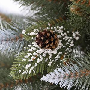 Künstlicher Weihnachtsbaum Asmine Polyethylen - Grün - ∅ 80 cm - Höhe: 180 cm