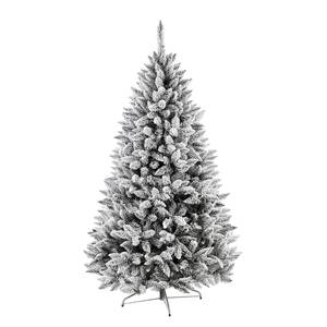 Sapin de Noël artificiel Illiam Polyéthylène - Blanc - ∅ 90 cm - Hauteur : 150 cm