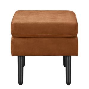 Sessel Croom Microfaser Zaira: Cognac - Mit Hocker