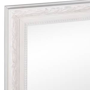 Specchio Tamba II Legno massello di eucalipto - Color bianco crema
