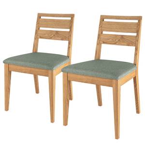 Chaises Elkton (lot de 2) Vert olive