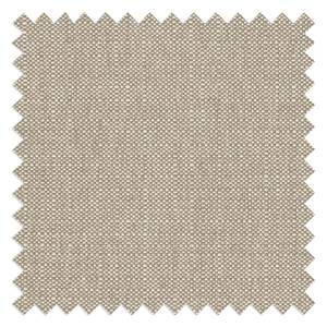 Sofa Matt (3-Sitzer) Flachgewebe Badra: Beige - Tablett