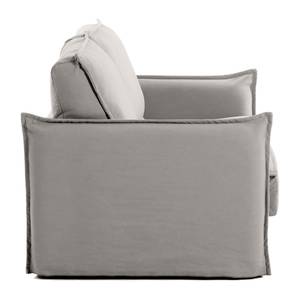 Divano letto Gunn Lino - Lino Blina: grigio chiaro