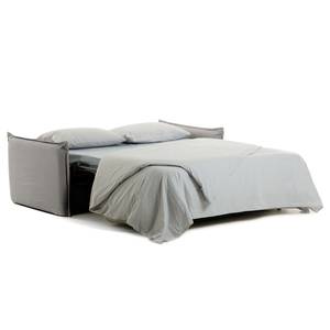 Divano letto Gunn Lino - Lino Blina: grigio chiaro