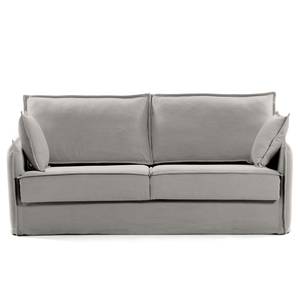 Divano letto Gunn Lino - Lino Blina: grigio chiaro