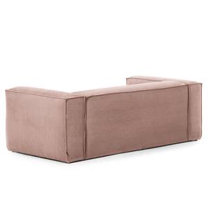 Ecksofa Mandal II Cord - Cordstoff Lole: Mauve - Longchair davorstehend links