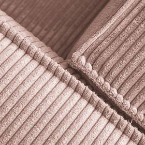 Hoekbank Mandal II ribfluweel - Corduroy Lole: Mauve - Longchair vooraanzicht links