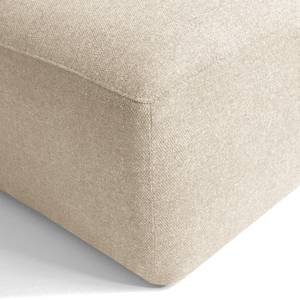 Ecksofa Mandal IV Chenille - Chenille Gratia: Beige - Longchair davorstehend rechts