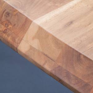 Tavolo da pranzo Hamton Acacia - Larghezza: 180 cm - Color antracite - U-forma