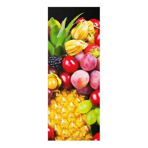 Glazen afbeelding Fruit Bokeh meerdere kleuren - 50 x 125 x 0,4 cm