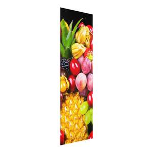 Glazen afbeelding Fruit Bokeh meerdere kleuren - 50 x 125 x 0,4 cm