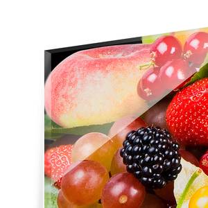 Glazen afbeelding Fruitmix meerdere kleuren - 125 x 50 x 0,4 cm
