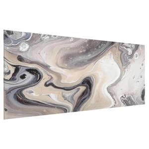 Tableau en verre Pierre I Beige - 80 x 30 x 0,4 cm - 80 x 30 cm