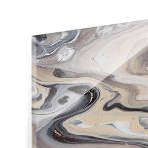 Tableau en verre Pierre I Beige - 80 x 30 x 0,4 cm - 80 x 30 cm