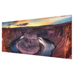 Quadro di vetro Glen Canyon Lilla - 80 x 30 x 0,4 cm - 80 x 30 cm