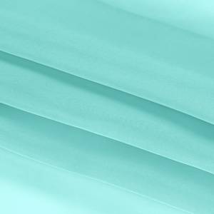 Gordijn Oilie Polyester - Turquoise - 300 x 160 cm