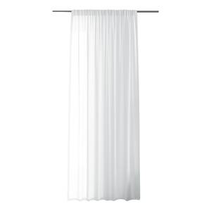 Rideau à ruflette Oilie Polyester - Blanc - 140 x 250 cm