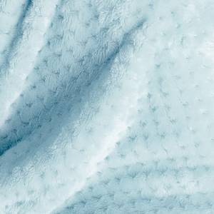 Plaid Leepy Polyester - Bleu layette - 220 x 240 cm
