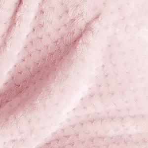 Plaid Leepy Polyester - Rose clair - 220 x 240 cm
