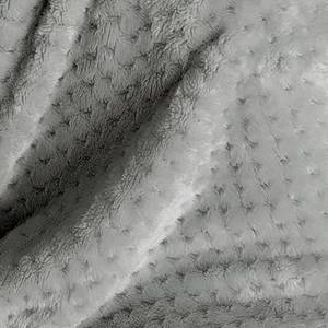 Kuscheldecke Leepy Polyester - Grau - 170 x 210 cm