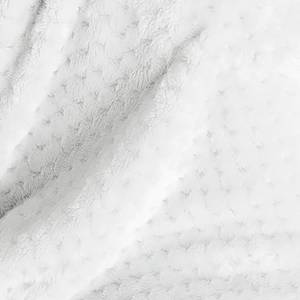 Plaid Leepy Polyester - Blanc - 70 x 150 cm