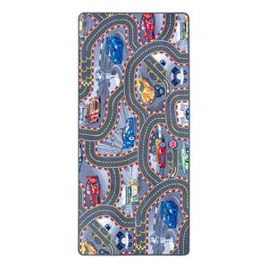 Tapis enfant Race Track Polyamide - Multicolore - 90 x 200 cm