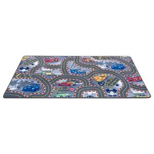 Tapis enfant Race Track Polyamide - Multicolore - 90 x 200 cm