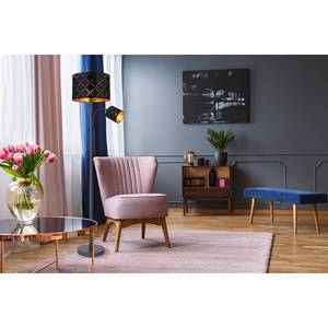 Lampadaire Sunna II Velours / Fer - 1 ampoule