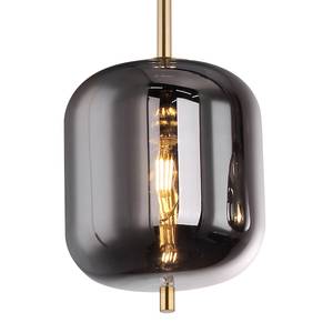 Hanglamp Blacky III glas / ijzer - 4 lichtbronnen