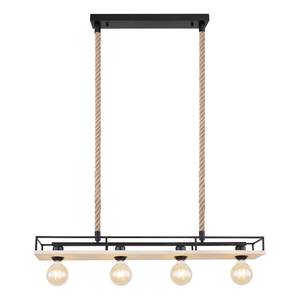 Suspension Trixi Pin massif / Fer - 4 ampoules